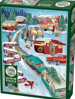 Puzzle Christmas Campers