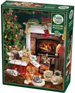 Puzzle Christmas Kittens