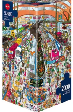 Puzzle Christoph Schöne: Estação de trem