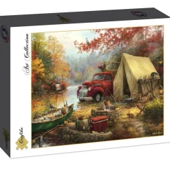 Puzzle Chuck Pinson: Compartilhe o ar livre