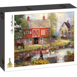 Puzzle Chuck Pinson: Reflexões sobre a vida no campo