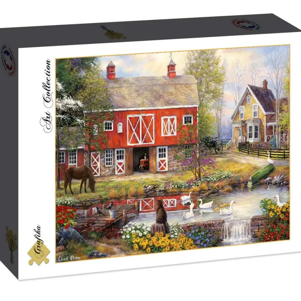 Puzzle Chuck Pinson: Reflexões sobre a vida no campo