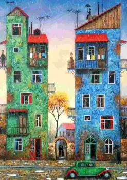 Puzzle Chuva de outono