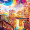 Puzzle Cidade Biblioteca - Edição Especial Elif Hürdo臒an