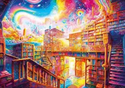 Puzzle Cidade Biblioteca - Edição Especial Elif Hürdo臒an