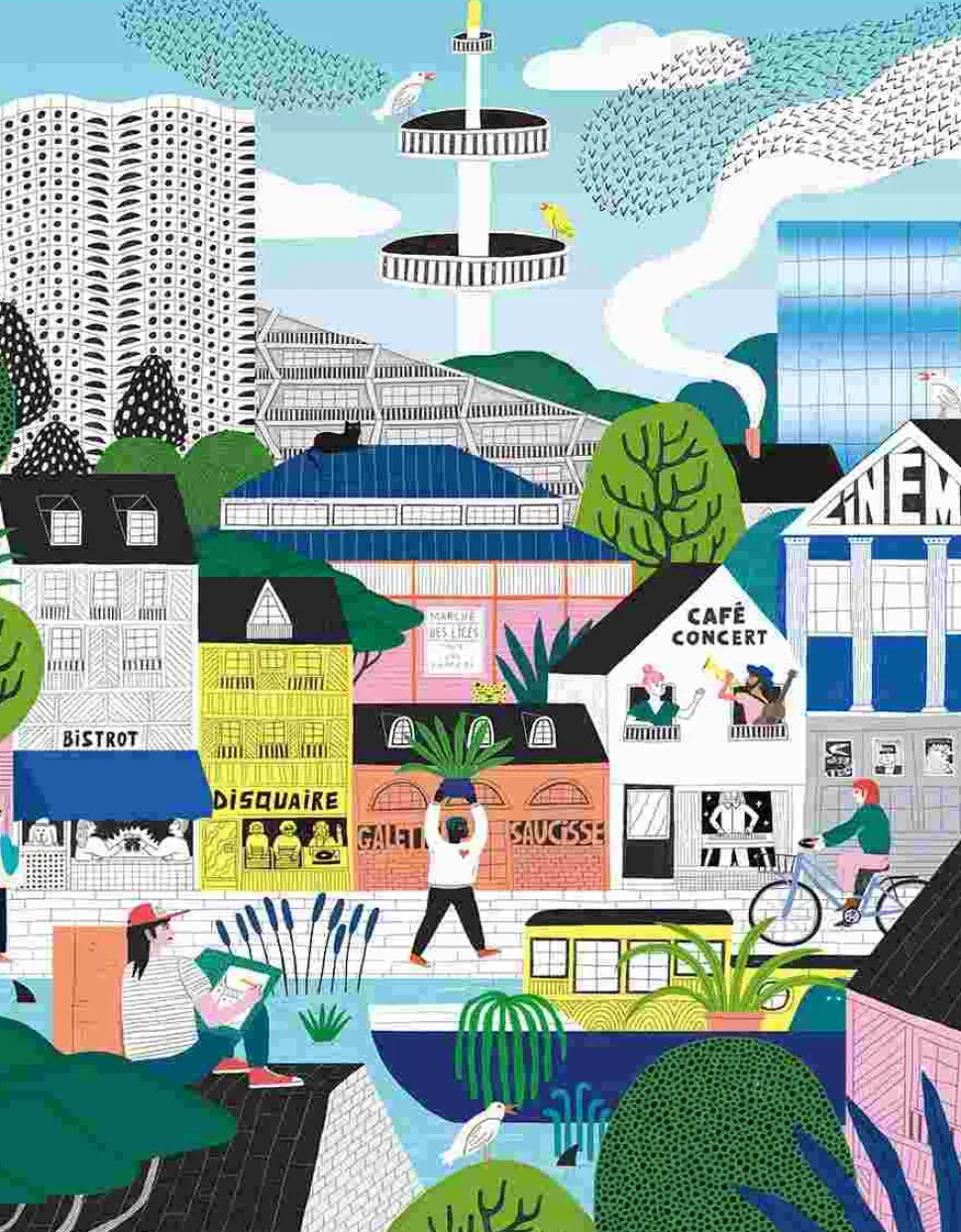 Puzzle Cidade de Rennes