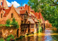 Puzzle Cidade Velha de Bruges, Bélgica