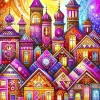 Puzzle Cidade Violeta