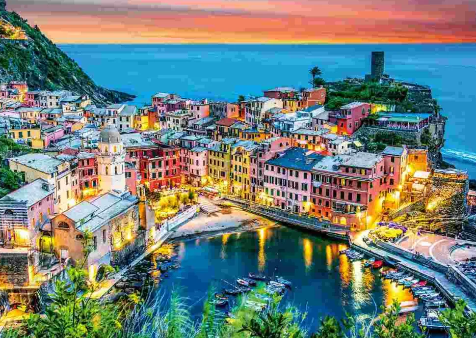 Puzzle Cinque Terre, Itália