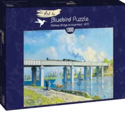 Puzzle Claude Monet: Ponte ferroviária em Argenteuil, 1873