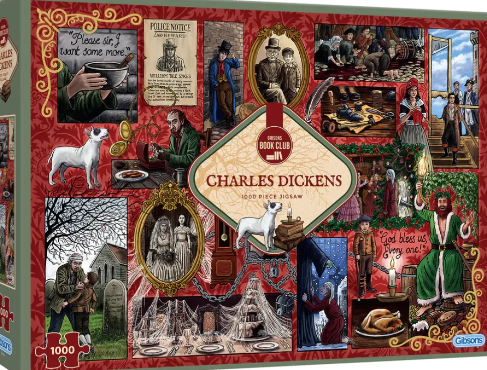 Puzzle Clube do Livro - Charles Dickens