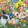 Puzzle Coelhinhos da Páscoa 350