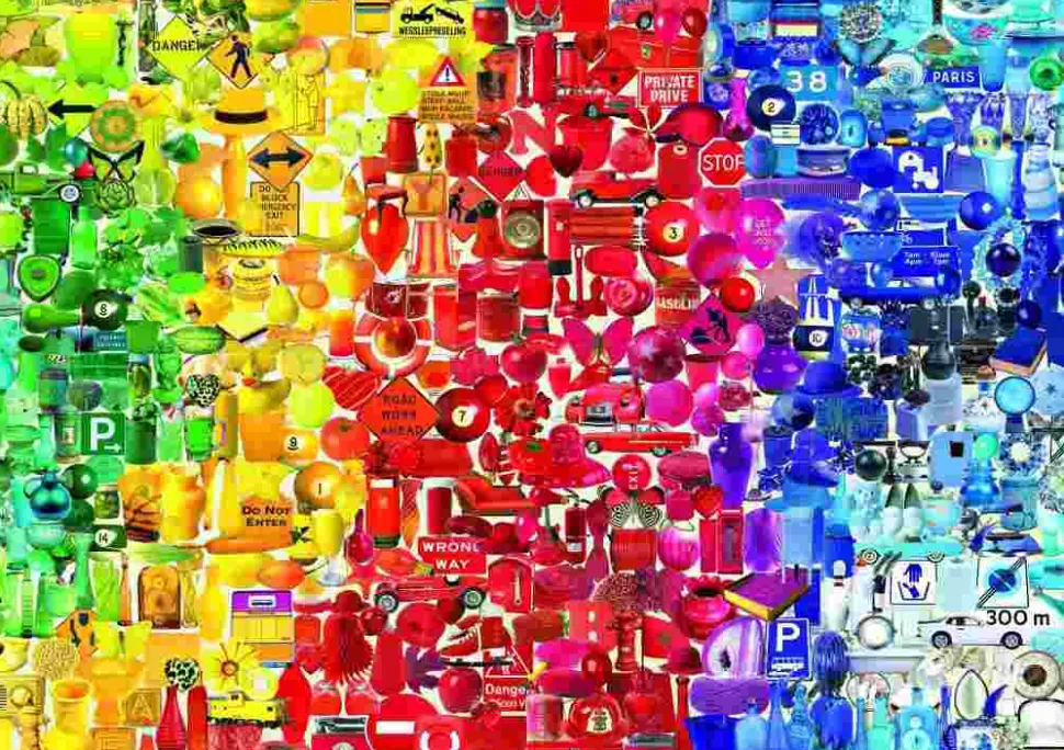 Puzzle Coisas Coloridas