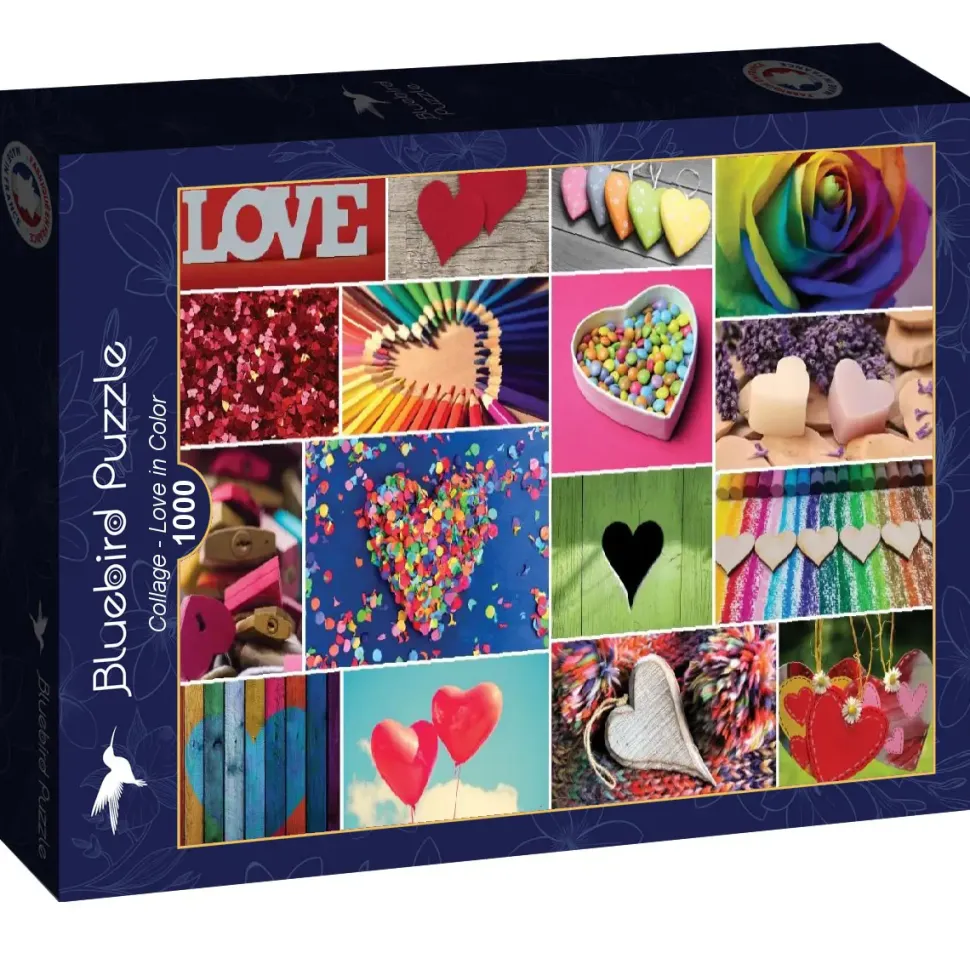 Puzzle Colagem - Amor em Cores