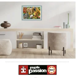 Puzzle Colagem de Animais Selvagens