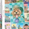 Puzzle Colagem de cães fofos