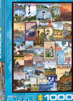 Puzzle Colagem de faróis