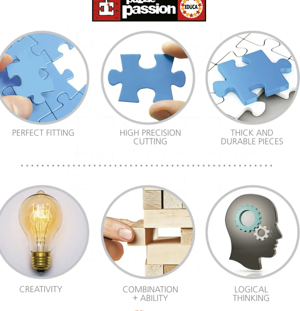 Puzzle Colagem de lanterna