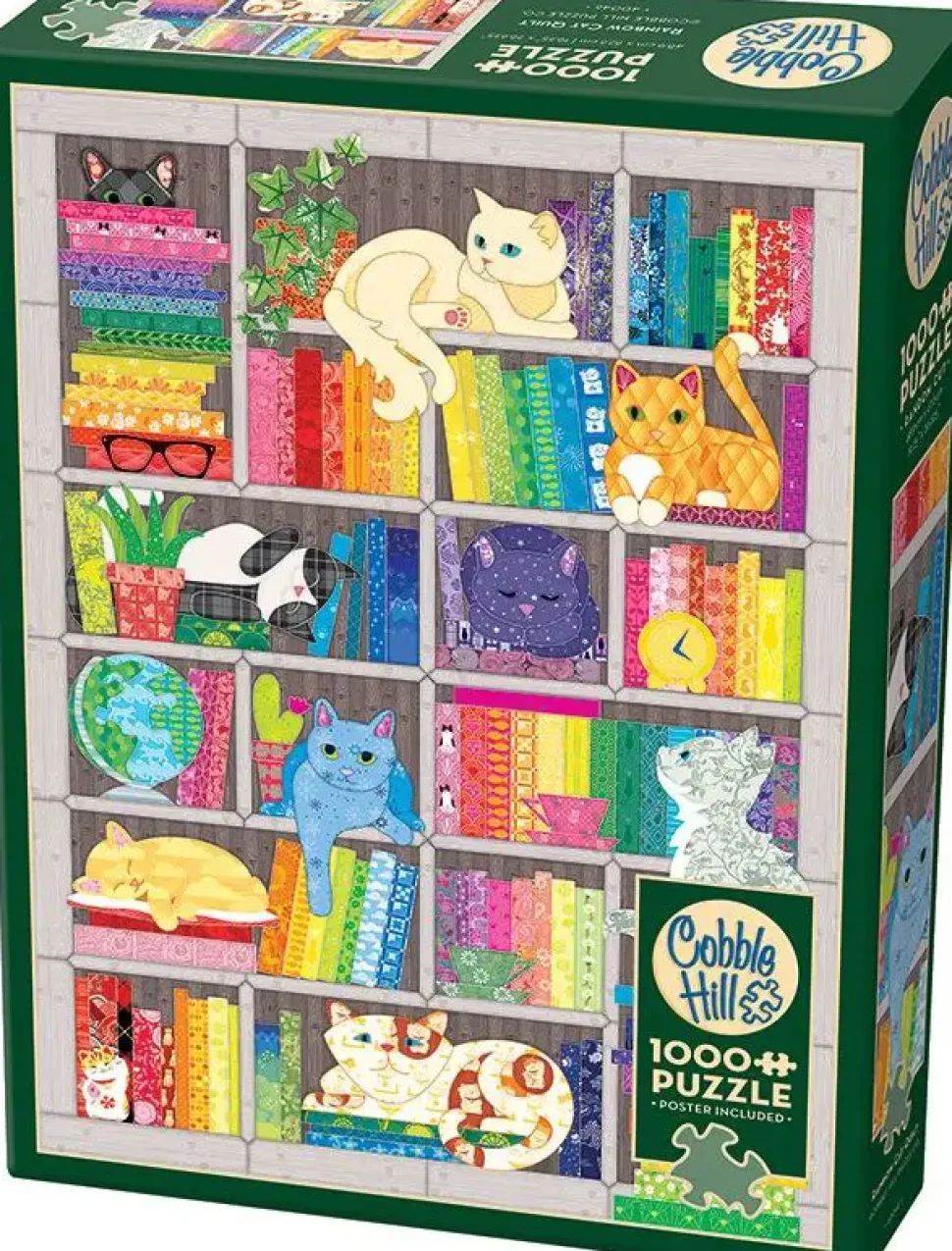 Puzzle Colcha de gato arco-íris