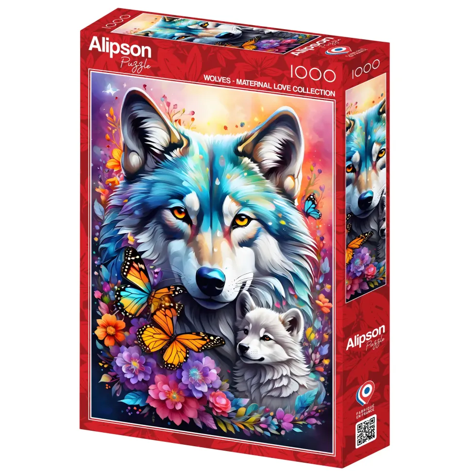 Puzzle Coleção Amor Materno: Lobos