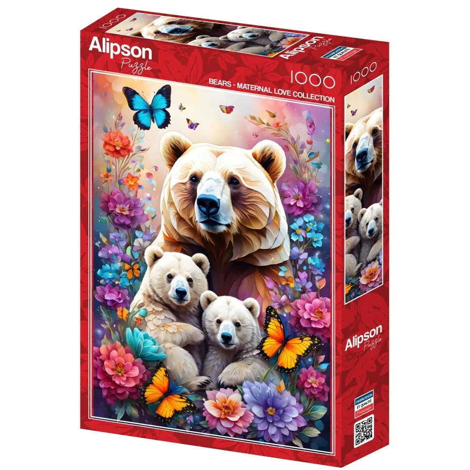 Puzzle Coleção Amor Materno: Ursos