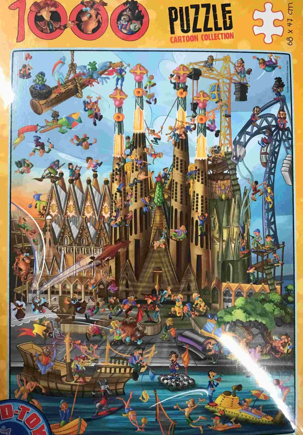 Puzzle Coleção de desenhos animados: Sagrada Família
