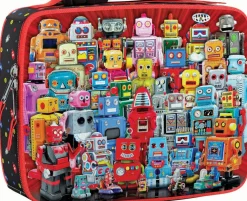 Puzzle Coleção Lancheira Com Robôs Puzzle