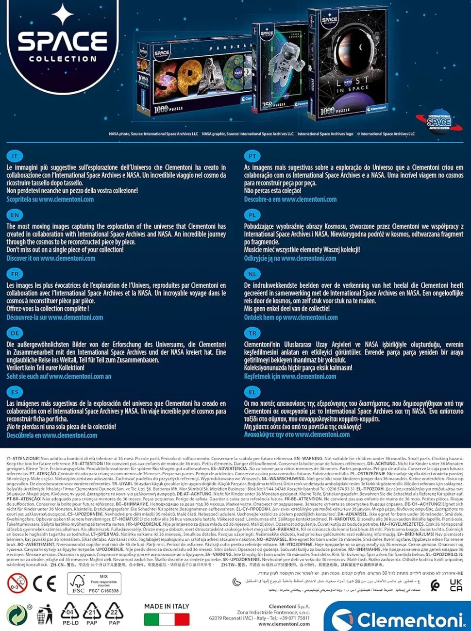 Puzzle Coleção Nasa - rodada