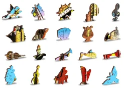 Puzzle Colin Thompson: Music Castle de madeira