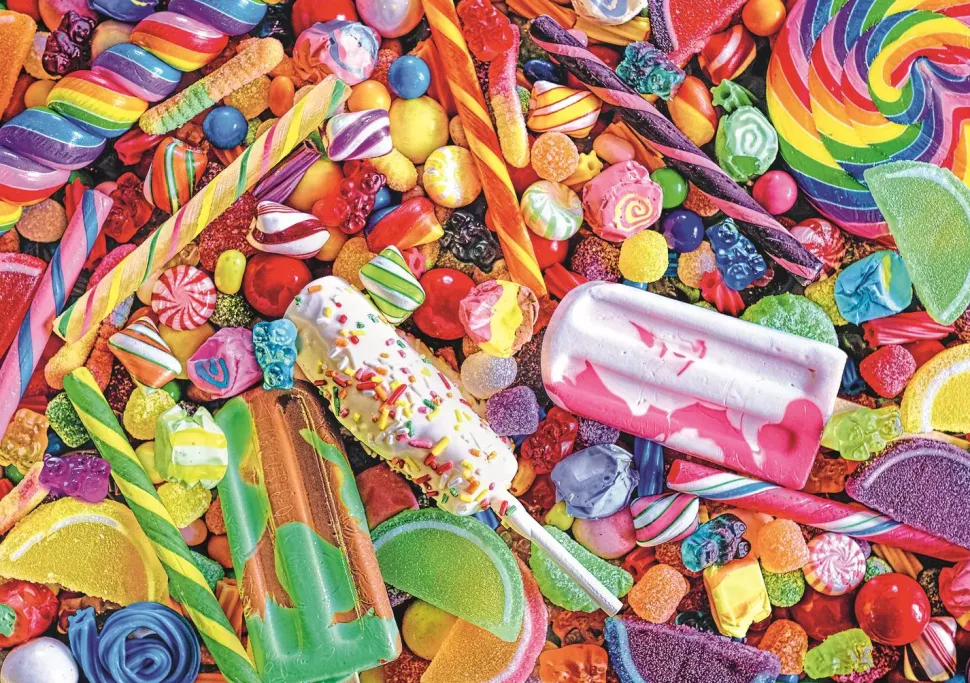 Puzzle Color Splash: Pirulitos e Doces UFT