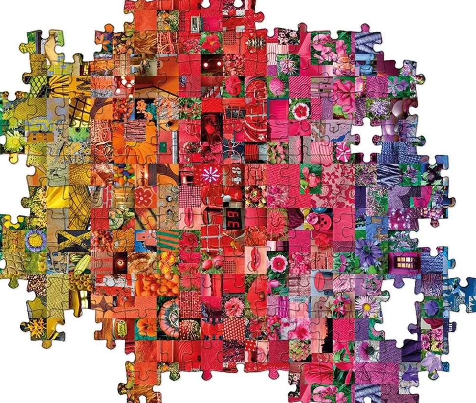 Puzzle Colorboom: colagem