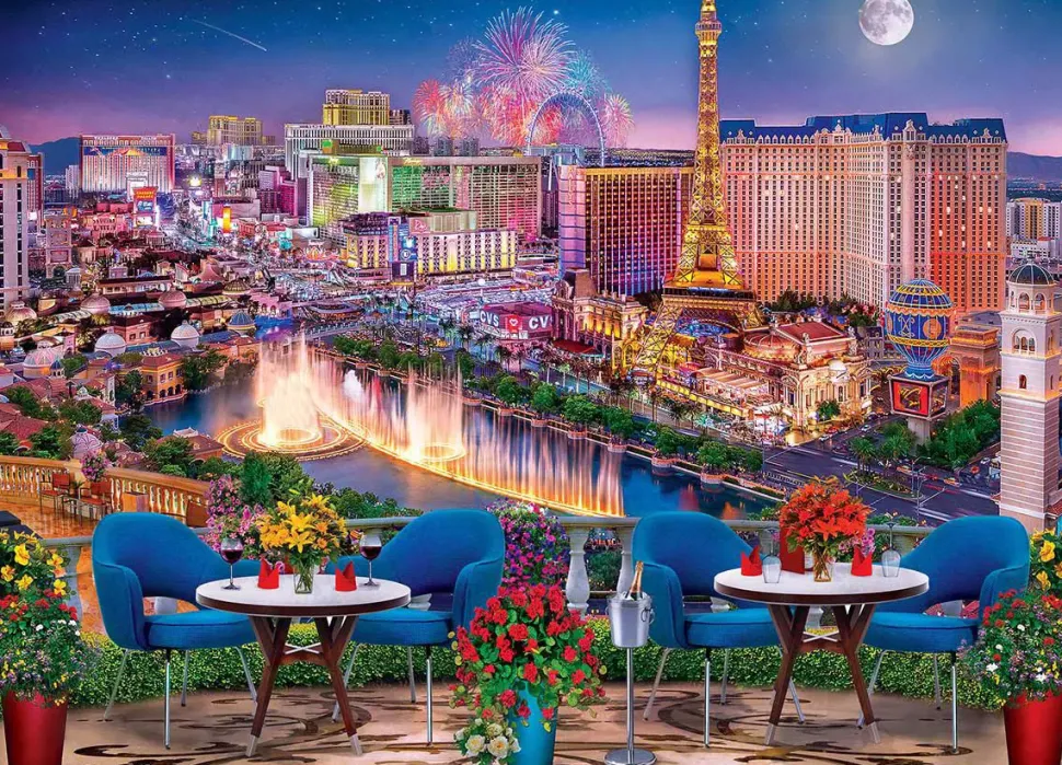 Puzzle Colorscapes - Las Vegas