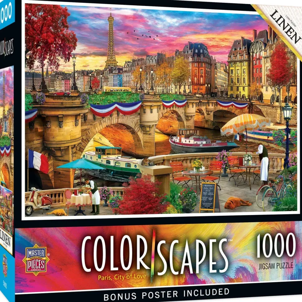 Puzzle Colorscapes - Paris. Cidade do Amor