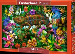 Puzzle Competição de cores