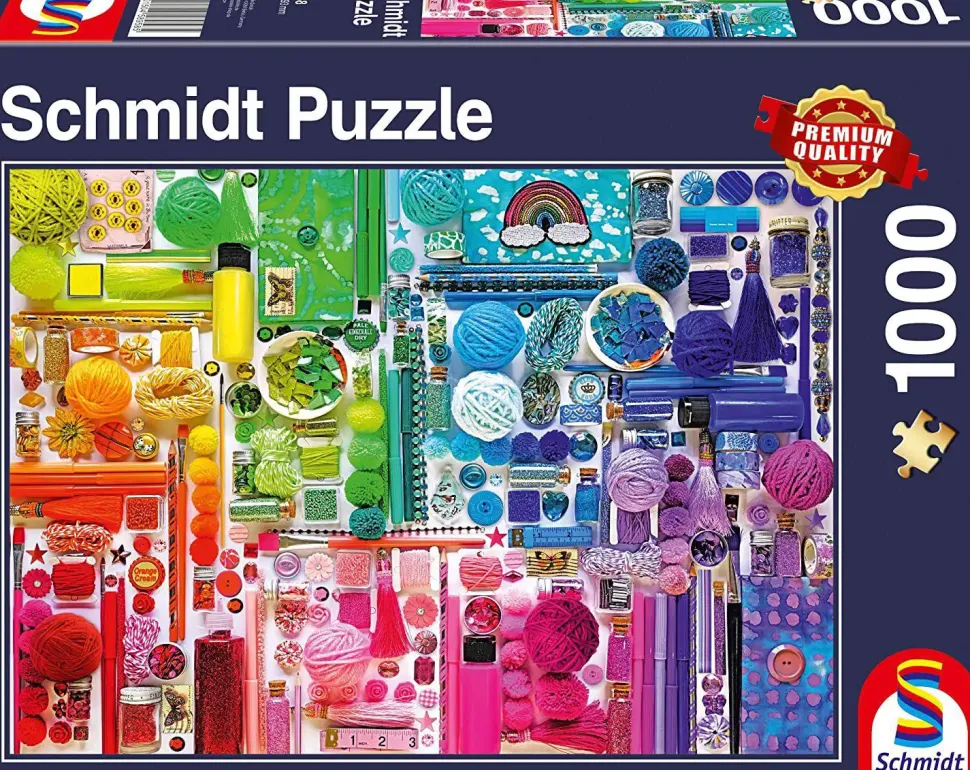 Puzzle Cores do arco-íris