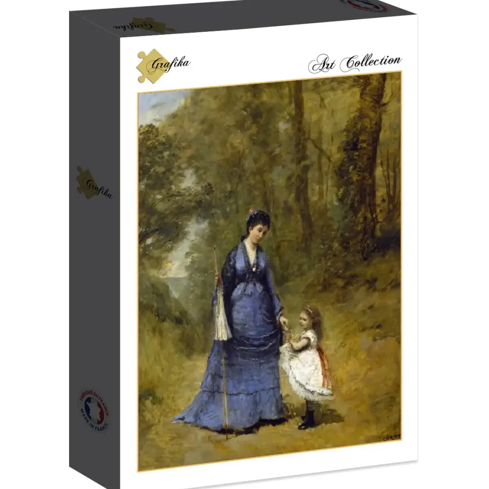 Puzzle Corot: Madame Stumpf e sua filha