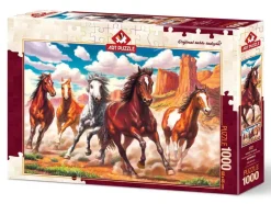 Puzzle Correndo selvagemente no vale