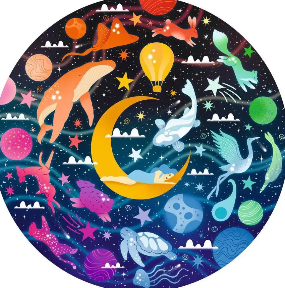 Puzzle Círculo de Cores: Sonhos