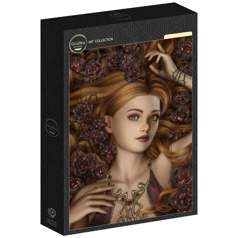 Puzzle Cris Ortega: Rosa Queimada