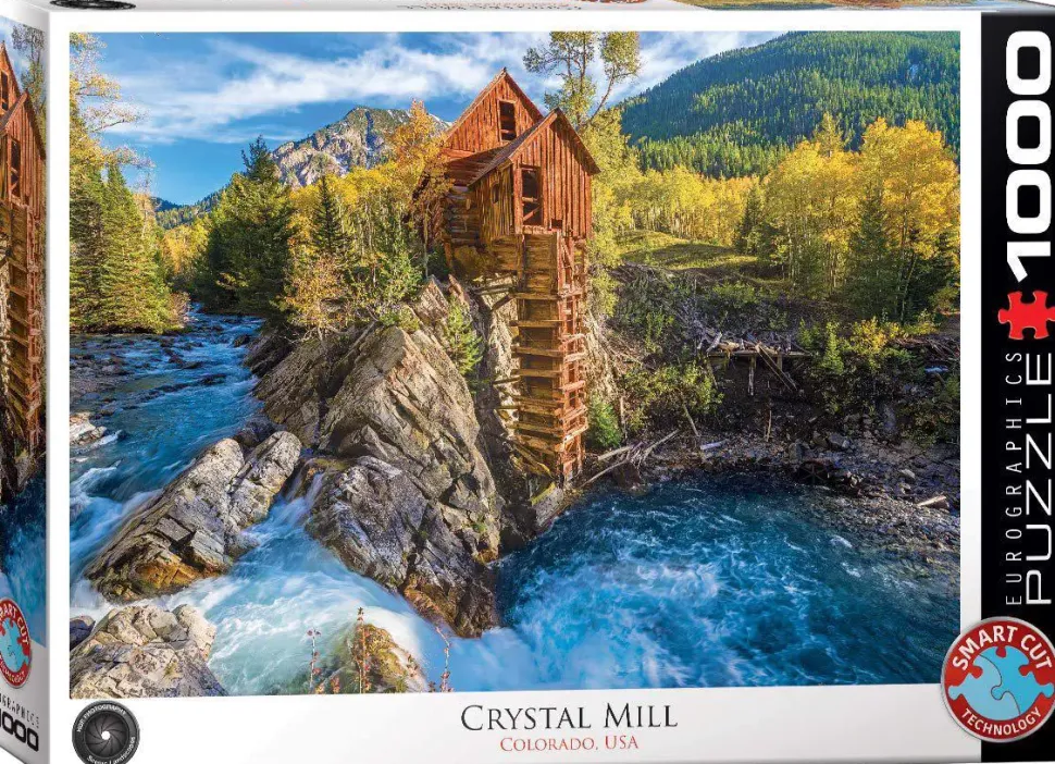 Puzzle Crystal Mill, Colorado, EUA