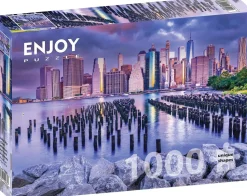 Puzzle Céu nublado sobre Manhattan, Nova York