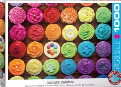 Puzzle Cupcake Rainbow