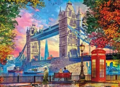 Puzzle Céus limpos sobre a Tower Bridge