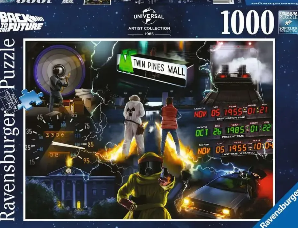 Puzzle De volta para o Futuro