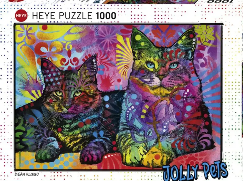 Puzzle Dean Russo: Devotado 2 Gatos