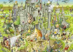 Puzzle Degano: Funky ZOO: Habitat Jurássico