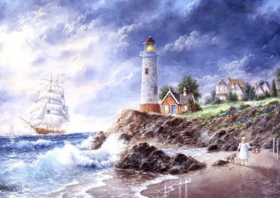 Puzzle Dennis Lewan: Anchor Cove