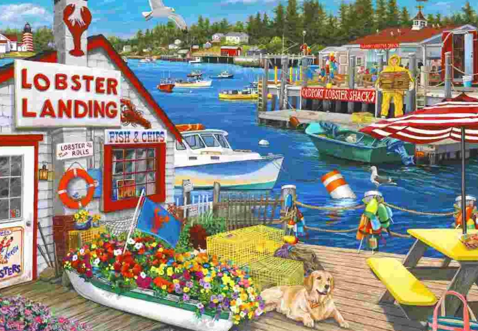 Puzzle Desembarque de lagosta