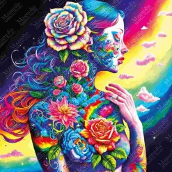 Puzzle Deusa das Flores