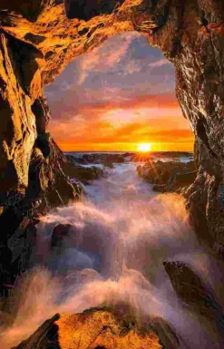 Puzzle Diamante Pintura Sunset 30x40cm